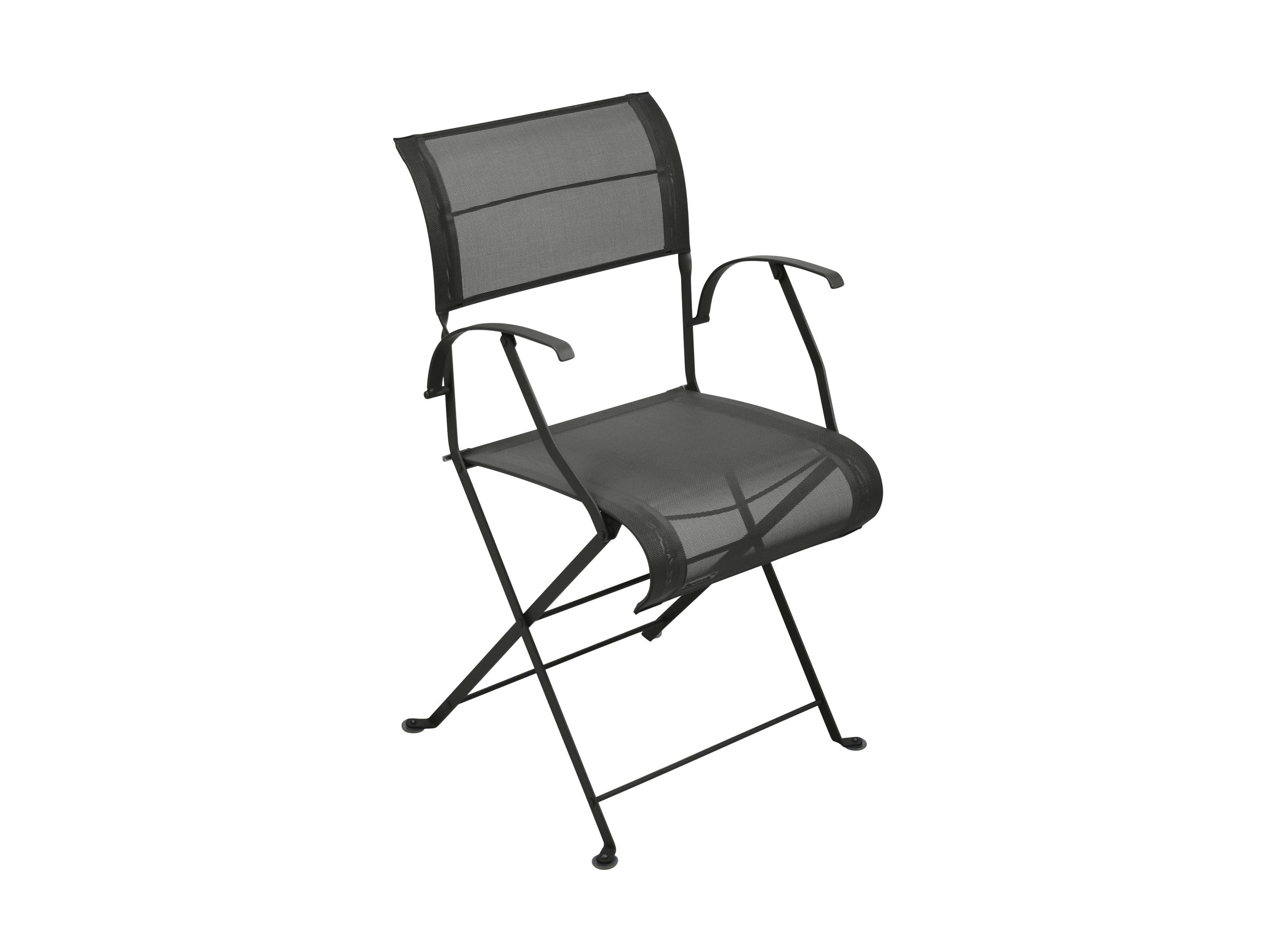 Складной холст сад стул с подлокотниками Fermob ARCH-00115794 - Вид №5