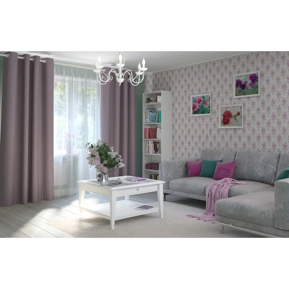 Постер в раме 40х50 см «Фиалки в лесу» II 17837739 STLM-2187930 Santreyd  - Вид №3