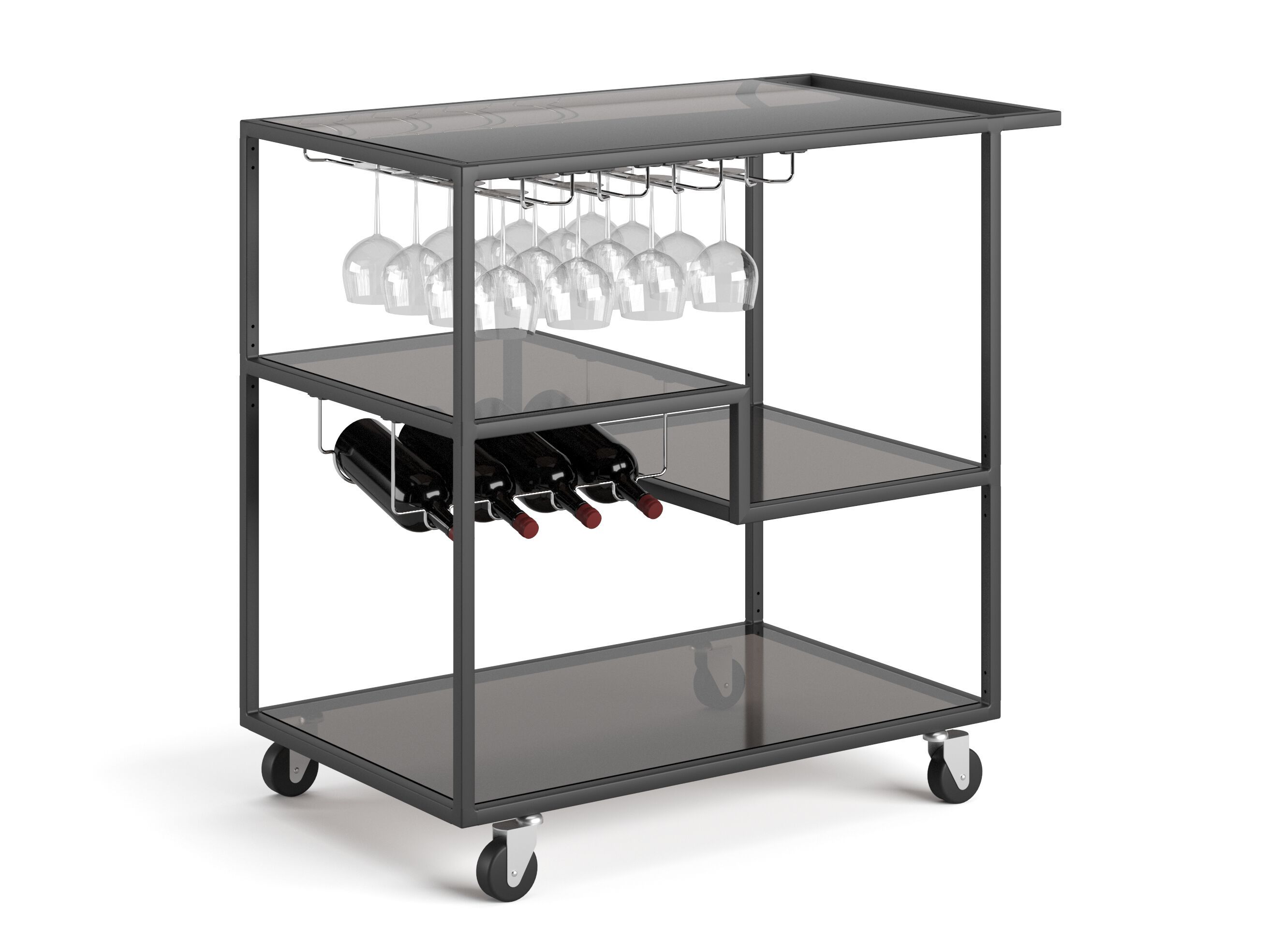 Металлическая барная тележка Ersa SANTE ARCH-00018304