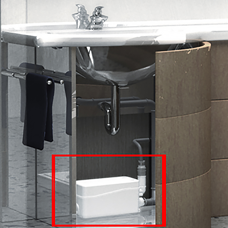 Установка канализационная бытовая SOLOLIFT2 GRUNDFOS D-2 97775318 - Вид №2