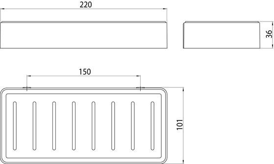 Emco Bad Полка для ванной Loft sun-id-1511296 - Вид №3