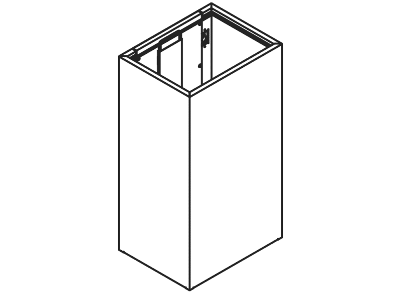 900.05.003XA корзина для бумаг HEWI System 900 - Вид №2