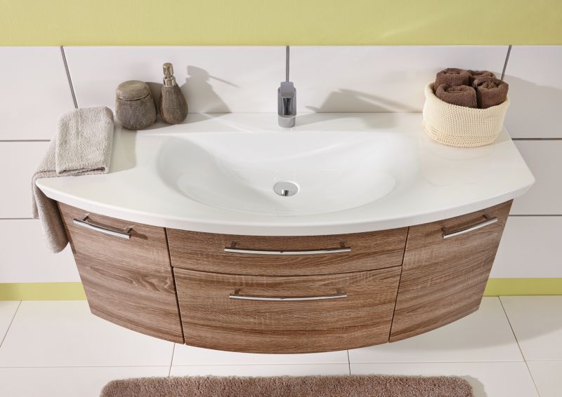 WUA35127M(786/786) Puris Classic Line, тумба под раковину 1200 мм, цвет дуб трюфель