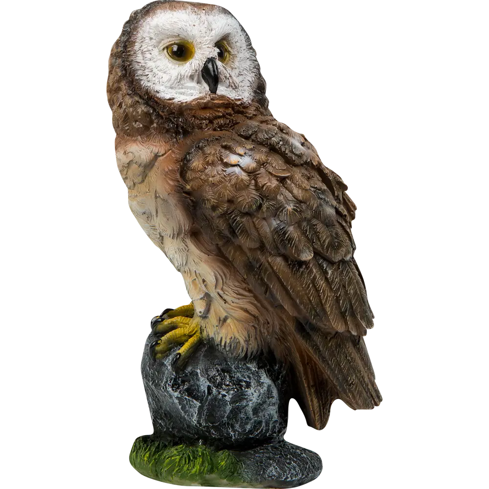 Santreyd Садовая фигура «Мудрая сова на камне» для ландшафтного дизайна 82563152 STLM-0030074 - Вид №1