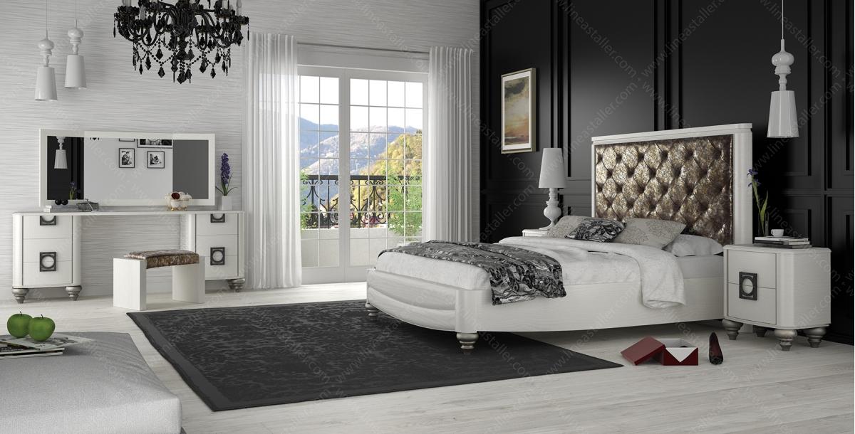 075829 Кровать Elegance Lineas Taller Diamante Santreyd - Вид №1