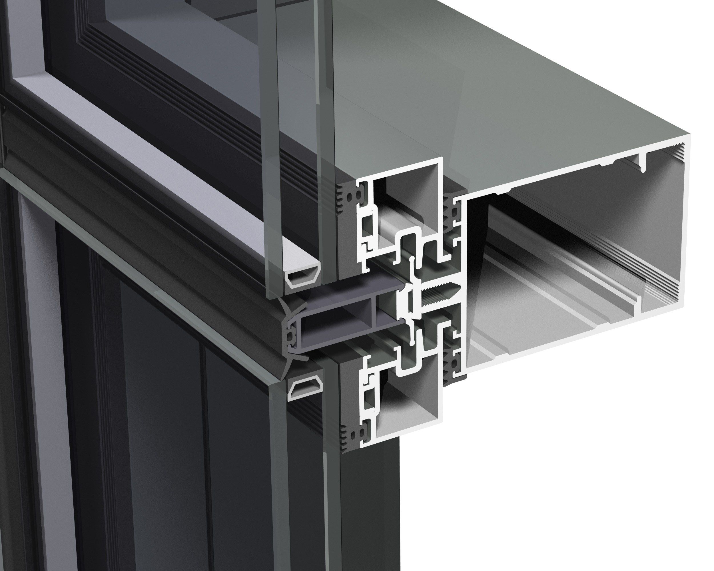 Алюминиевая система навесной стены Reynaers Aluminium ConceptWall ARCH-00119220 - Вид №18
