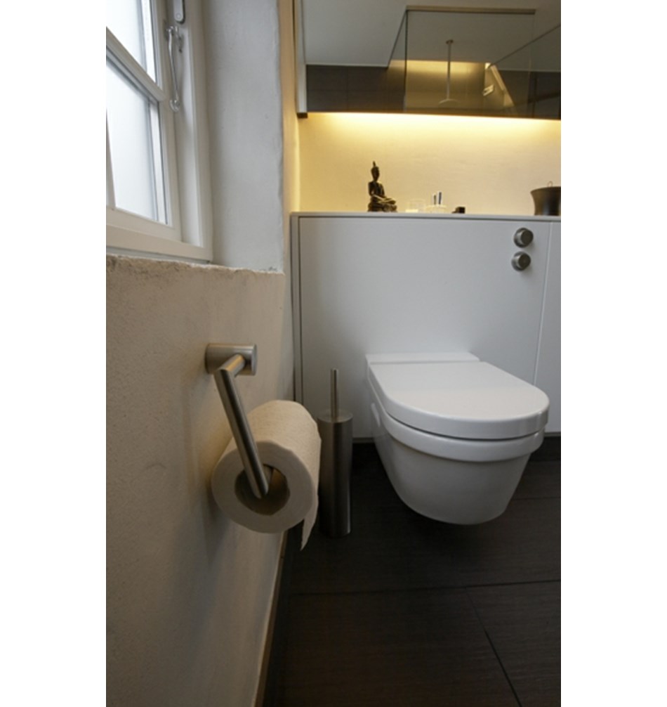 FROST Держатель туалетной бумаги 1 » матовый Нержавеющая сталь Матовый N1909  - Вид №3