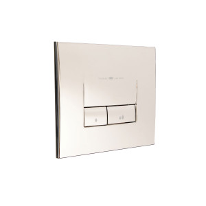 TC200FPLATEPB Кнопка смыва с логотипом Thomas Crapper Thomas Crapper