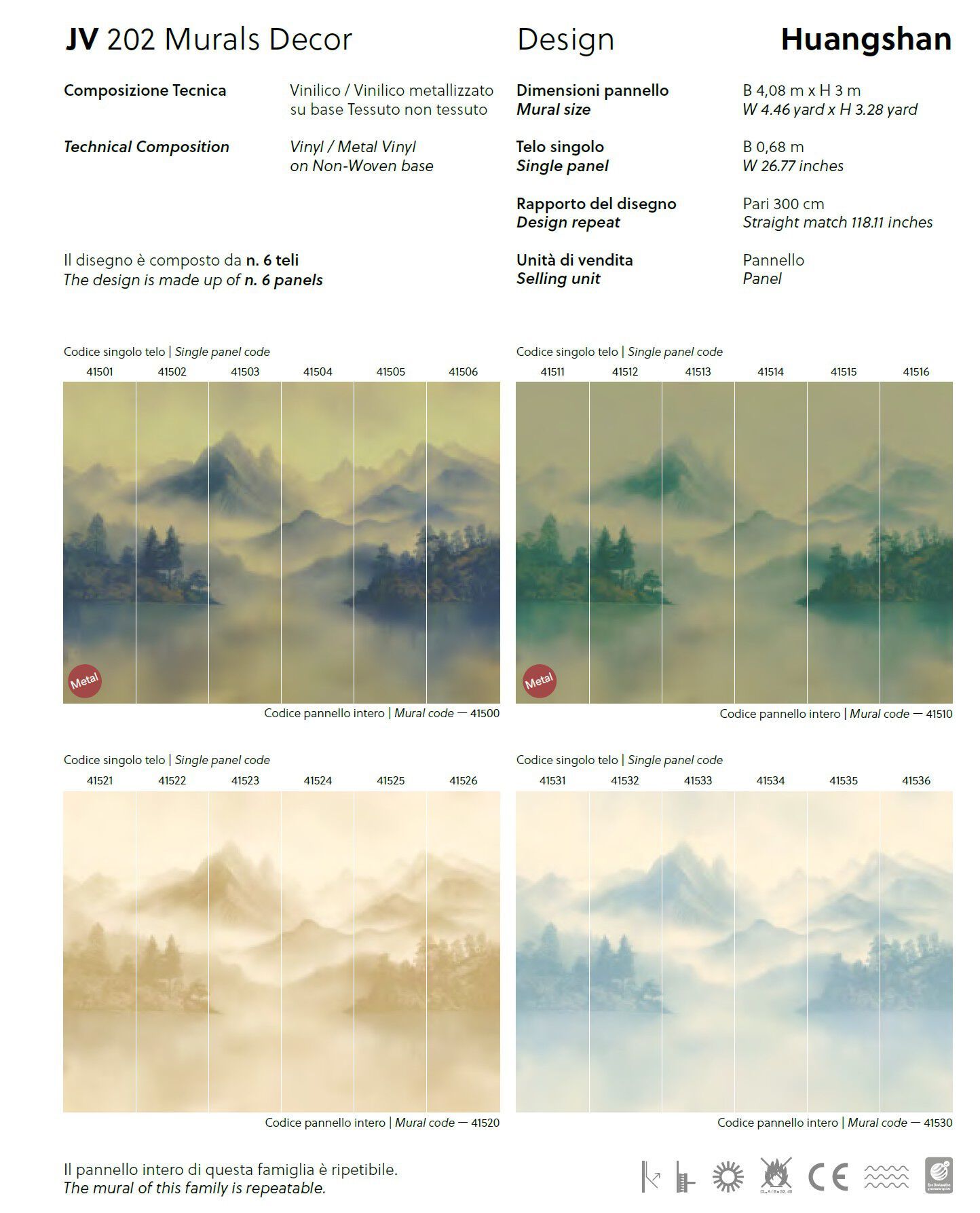 Обои с пейзажами Jannelli&Volpi СП 202 MURALS DECOR ARCH-00002055 - Вид №2