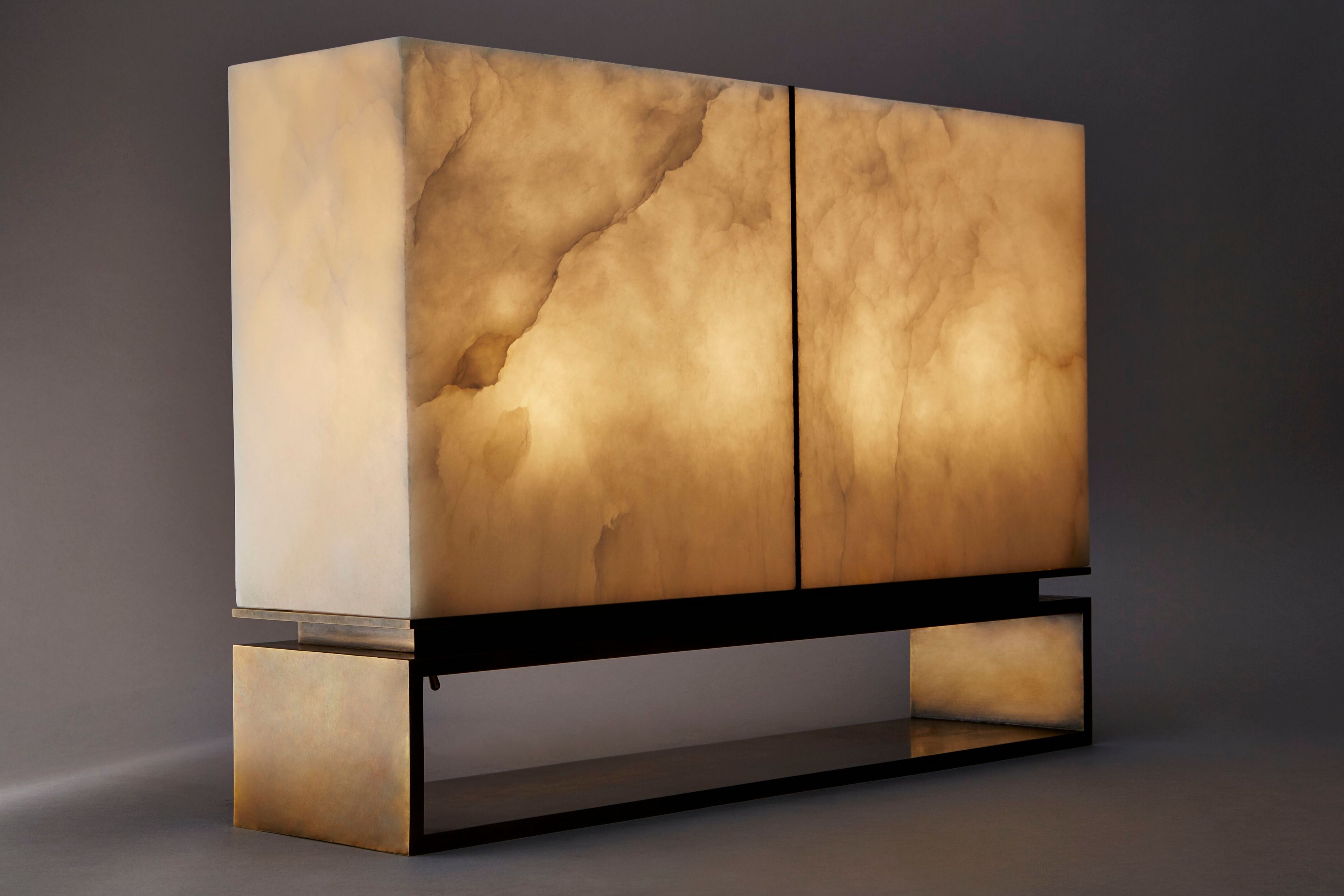 Настольная лампа из алебастра REDA AMALOU DESIGN ARCH-00123985 - Вид №1