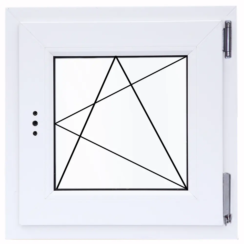 Veka: Правое одностворчатое окно ПВХ с поворотно-откидным механизмом 84506467