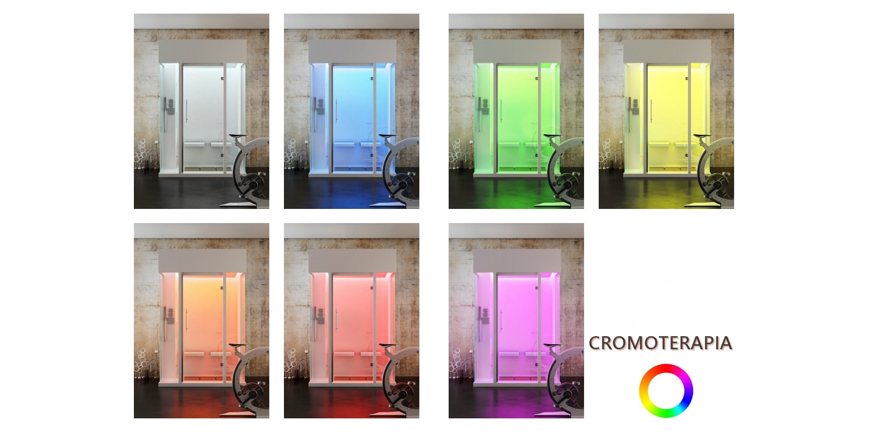 Moma Design Хаммам пристенный COMFORT3 белый SEHMCF3 - Вид №9