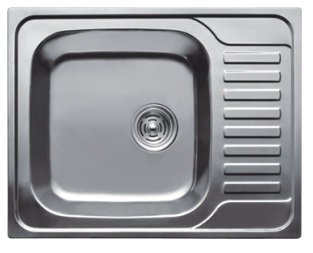 HBD4858 Кухонная мойка , сталь микродекор Haiba 
