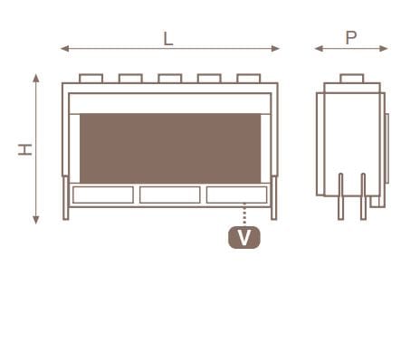 Односторонняя вставка ITALKERO VENEZIA ARCH-00141979 - Вид №1