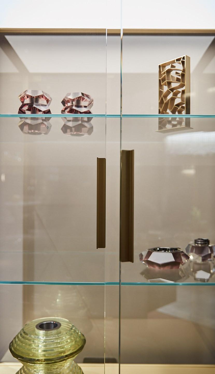 Paolo Castelli Витрина из латуни и стекла со встроенной подсветкой For living sun-id-1433377 - Вид №5