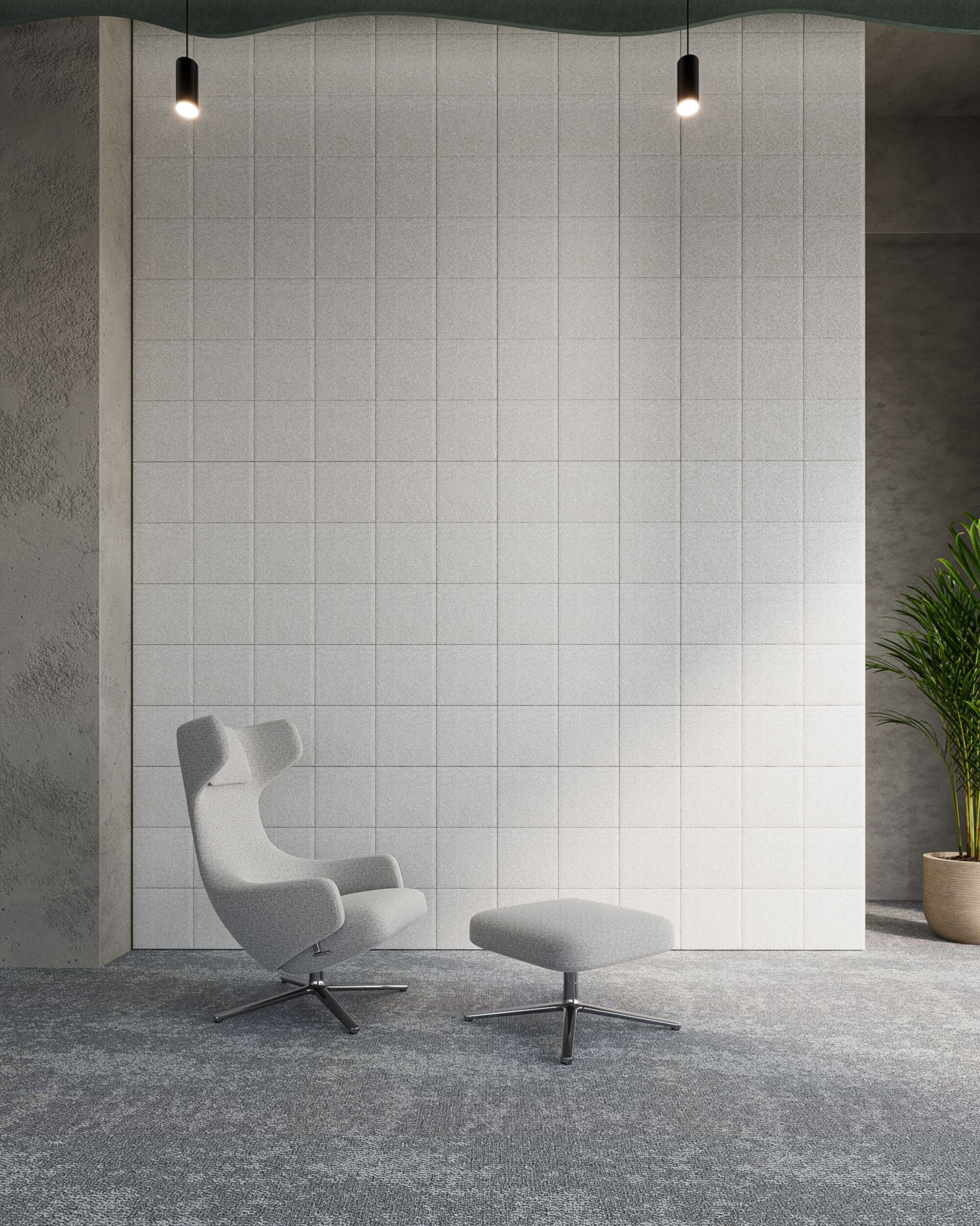 Акустическая настенная панель IMPACT ACOUSTIC® ARCHISONIC® Cotton ARCH-00015859 - Вид №2