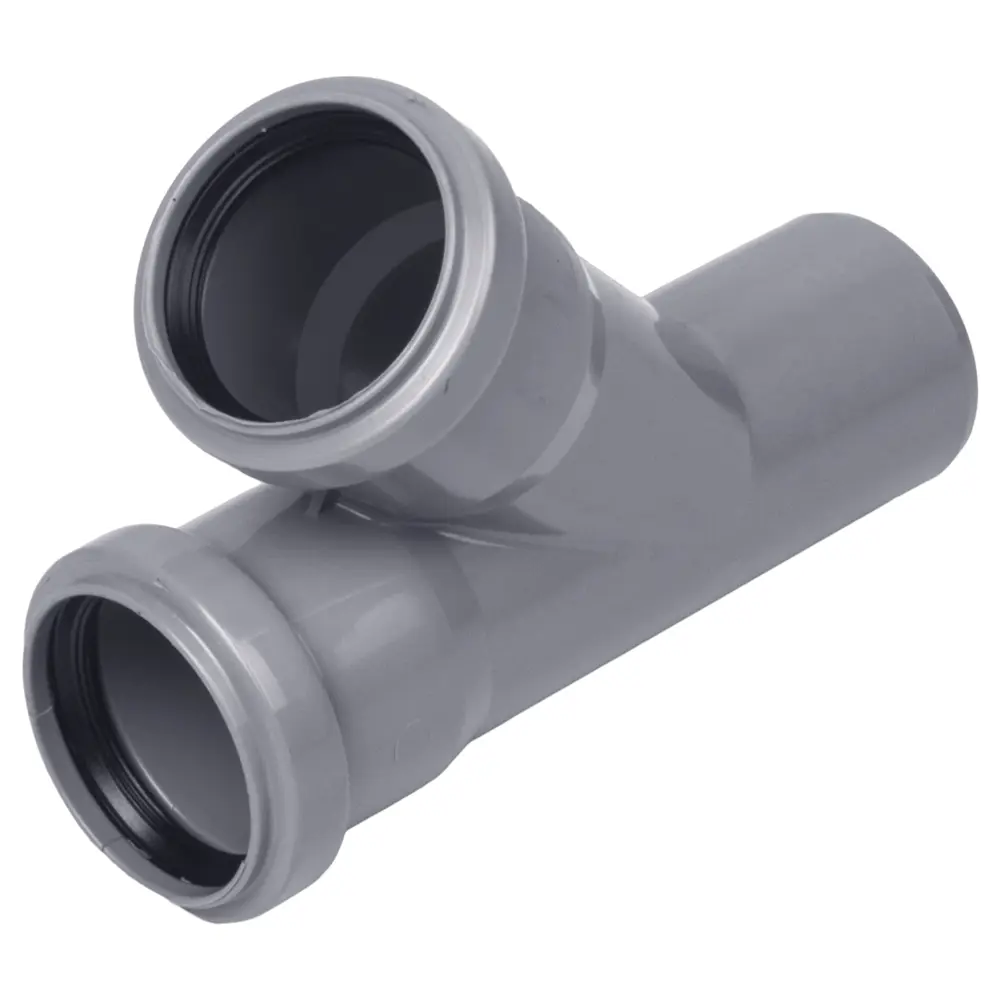 Тройник Политэк 50x50/45° для систем водоснабжения и отопления 11011995 STLM-0001059