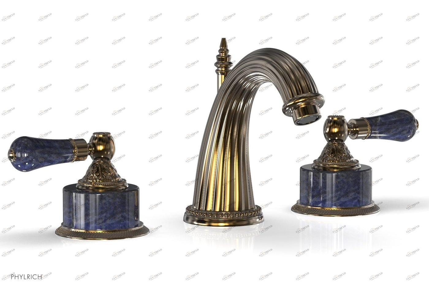 Смеситель для ванны VERSAILLES Phylrich  KTA25-014 Antique Copper