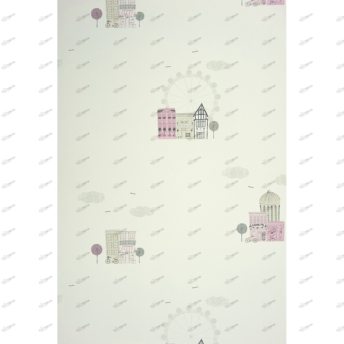 Рулон обоев ALICE & PAUL AEP28044325. Основа Casadeco