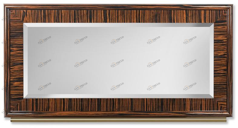 VGnewtrend Прямоугольное зеркало из черного дерева в раме Original sin 7511972.70 