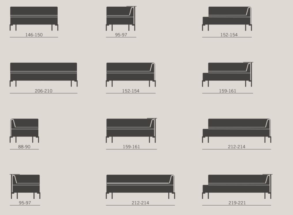 Кожаный модульный диван Kastel Клинт ARCH-00100663 - Вид №13