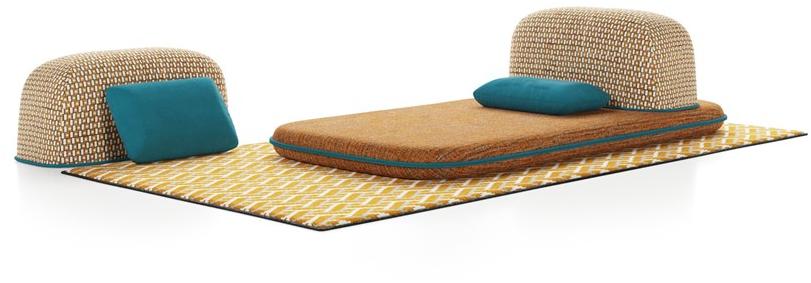 Liu Jo Living Collection Мягкая кушетка из ткани Ceci est un caillou Cll - Вид №9