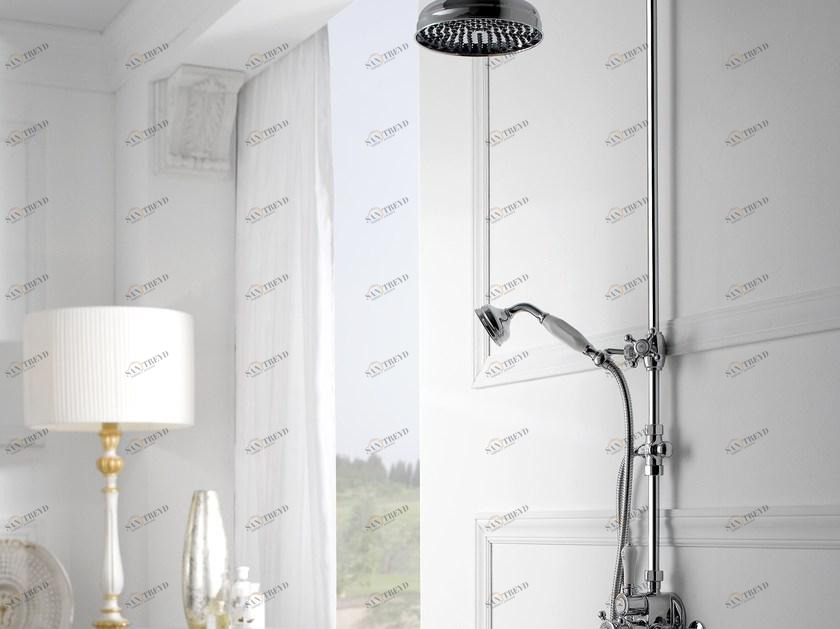 GRAFF Душевая стойка с ручным душем с верхним душем Canterbury sun-id-1471004