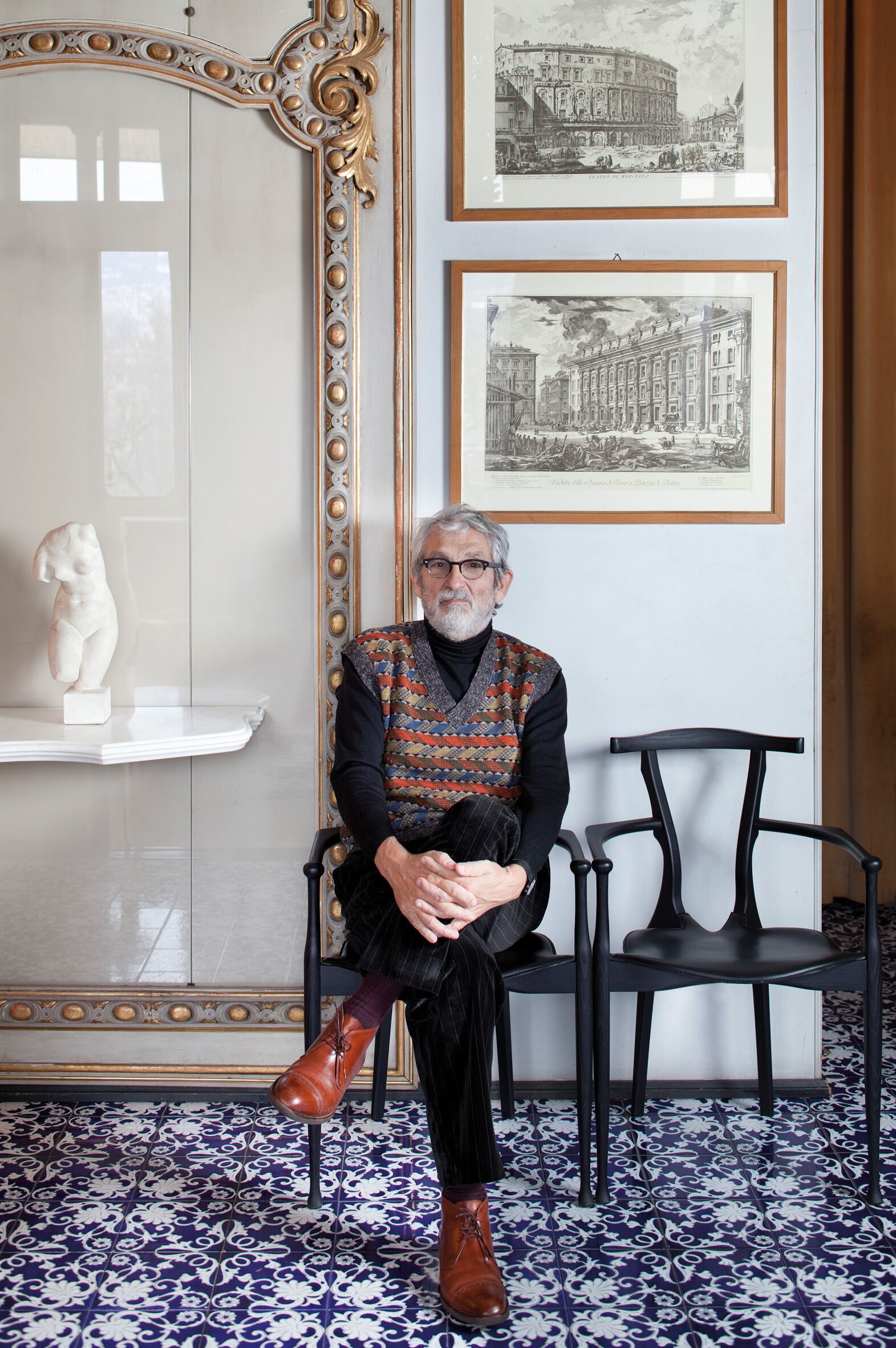 Штабелируемый стул из ясеня с подлокотниками BD Barcelona Гаулино ARCH-00143962 - Вид №40