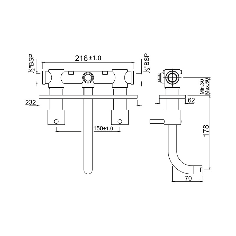 FLR-CHR-5433N Смеситель Jaquar Florentine Santreyd - Вид №1