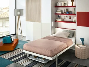 CLEI Односпальная кровать, трансформируемая в выдвижной меламин Altea