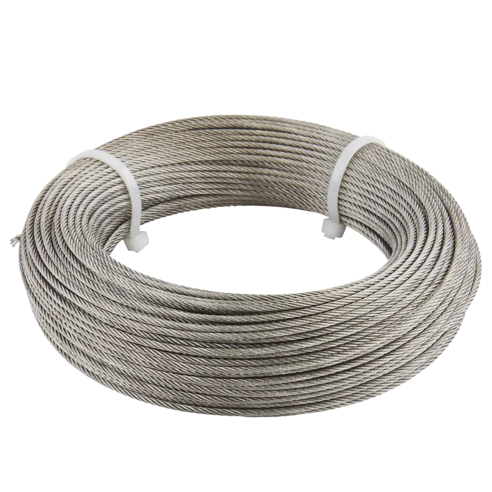 Трос Standers нержавеющая сталь А4 DIN 3055 2 мм цвет серебро 50 м/уп STLM-2039197 - Вид №3