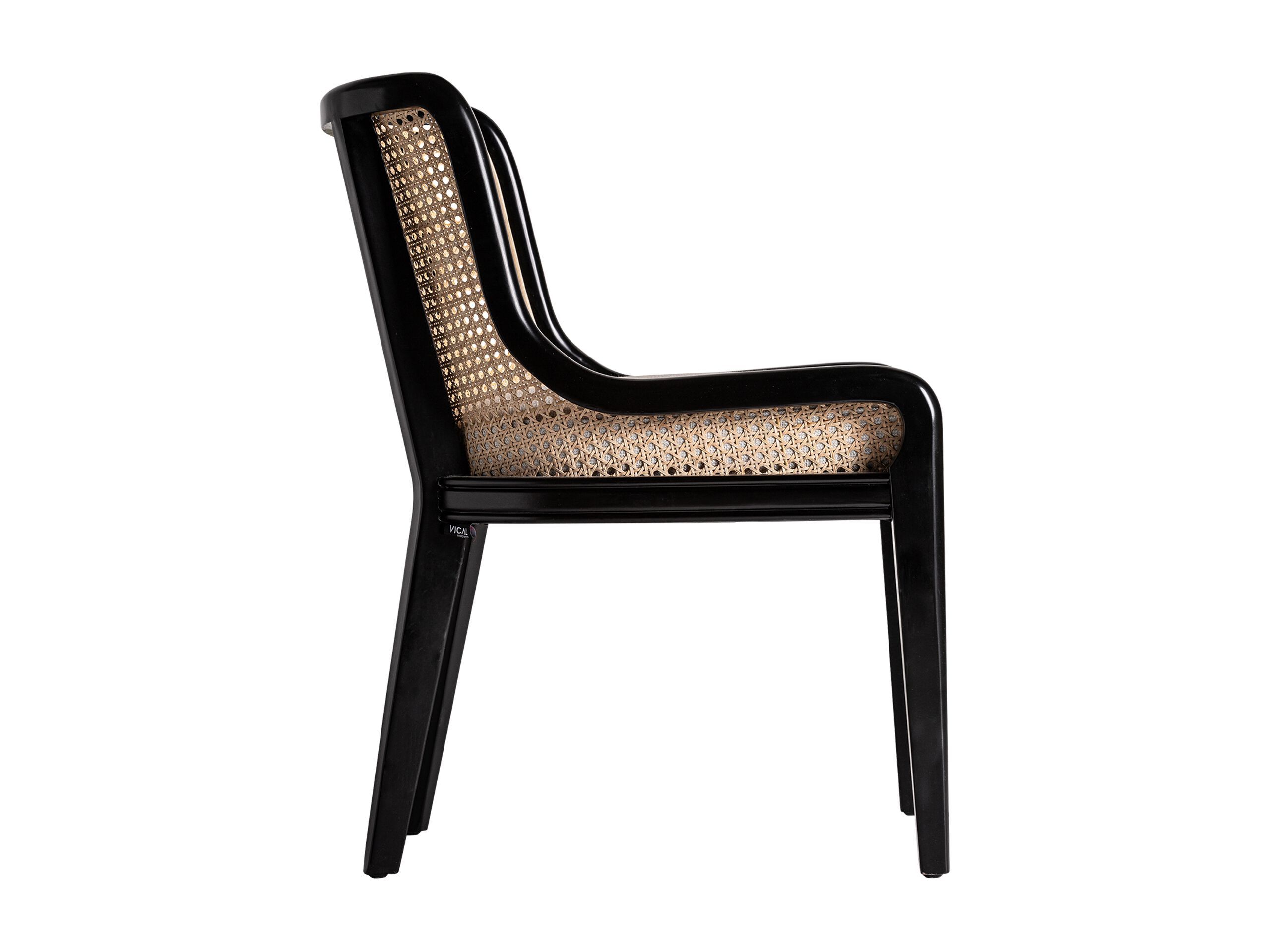 Деревянный стул с мягким сиденьем Vical Home VELBURG ARCH-00013983 - Вид №1