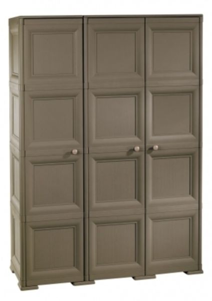 Шкаф платяной трехстворчатый коричневый Omnimodus TONTARELLI ДЛЯ ЖИЗНИ 012090 Коричневый  - Вид №1