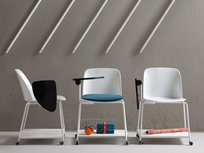 Quinti Sedute Стул для конференций с подлокотниками с клапаном Deep plastic sun-id-1514663 - Вид №1