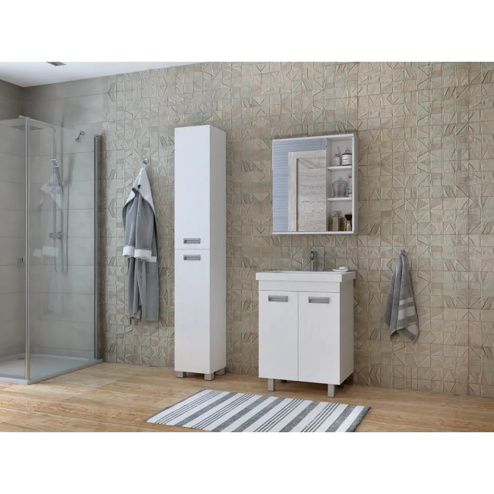 Тумба Vigo Milk 60 для ванной комнаты с регулируемыми опорами 83515683 STLM-0041647 - Вид №8