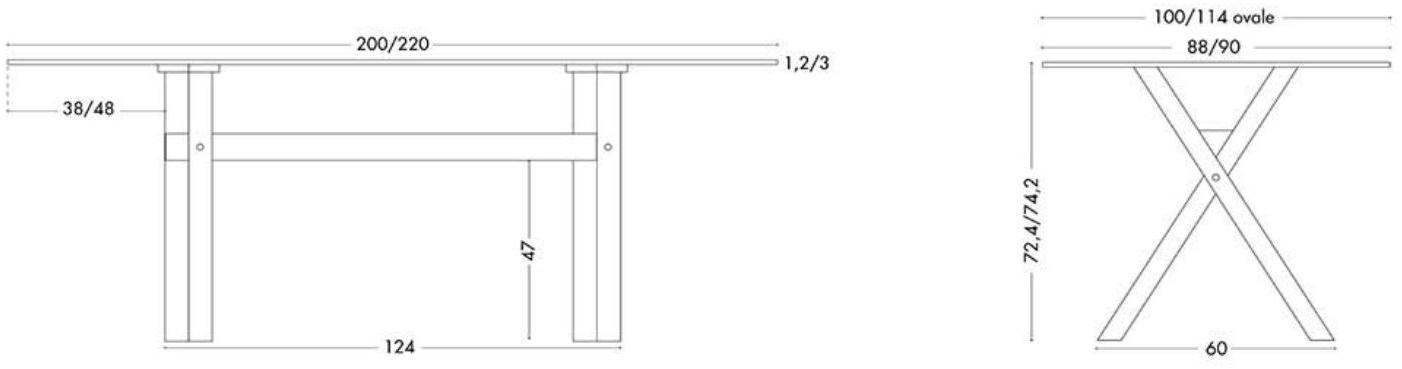 IFT Прямоугольный стол из закаленного стекла sun-id-1428655 - Вид №2