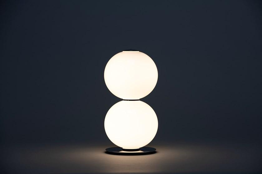 Formagenda Настольная лампа из светодиодного стекла с диммером Pearls sun-id-1427196 - Вид №9