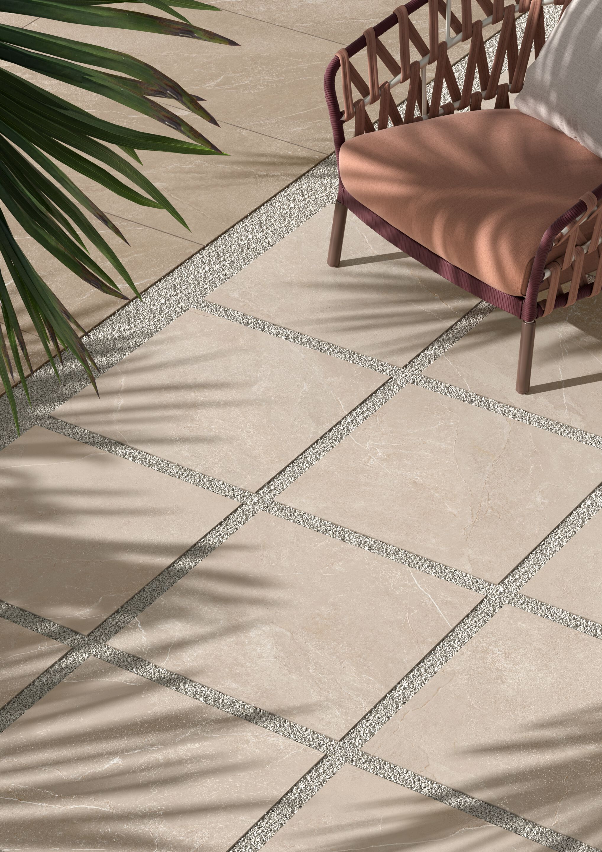 Пол / облицовка керамогранита с эффектом камня VitrA Bathrooms Nova Vita ARCH-00041934 - Вид №2