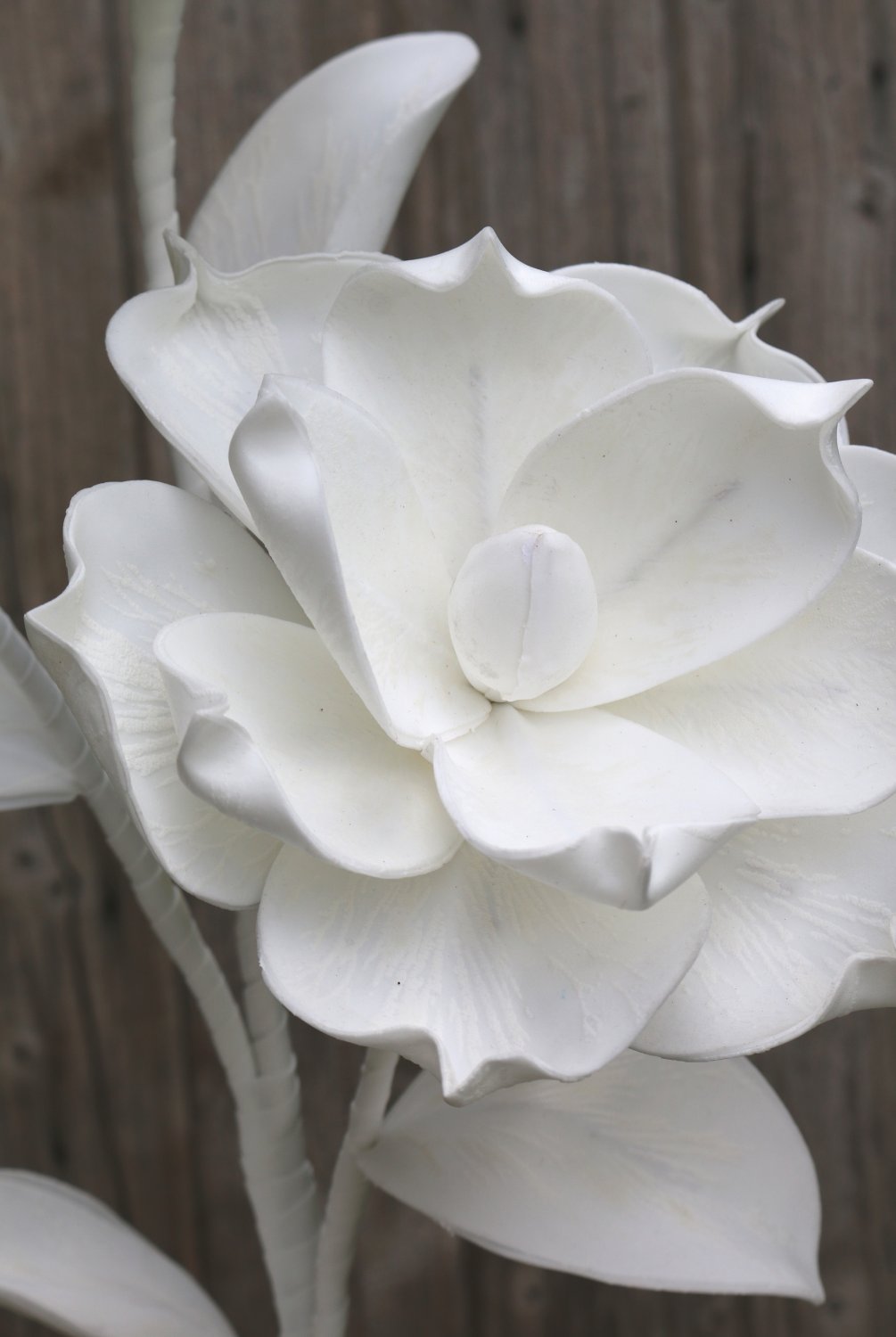 7938 700 a3 Искусственный мягкий цветок 'Blossom', 115 см, чисто-белый H-andreas  - Вид №3