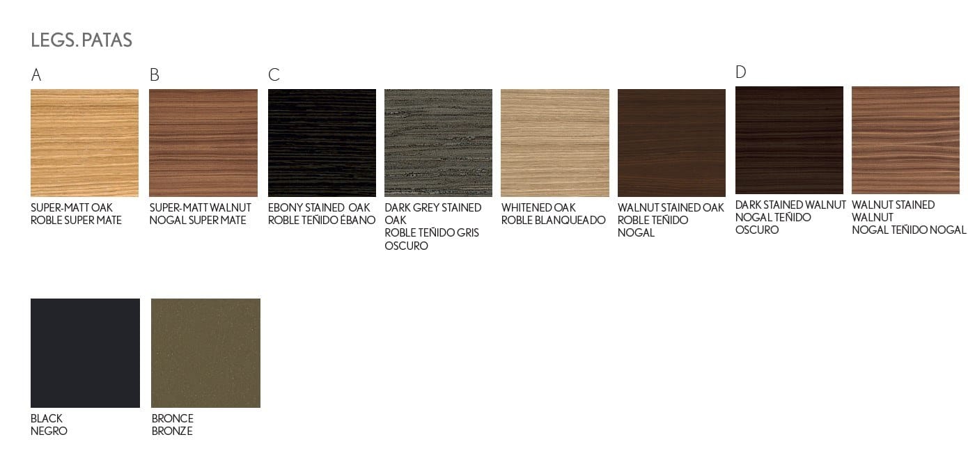 Высокий кожаный стул с подставкой для ног Punt Sena ARCH-00069404 - Вид №12