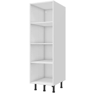 Konsensa Шкаф-полуколонна для кухни белый 45×138×56 см 89410793