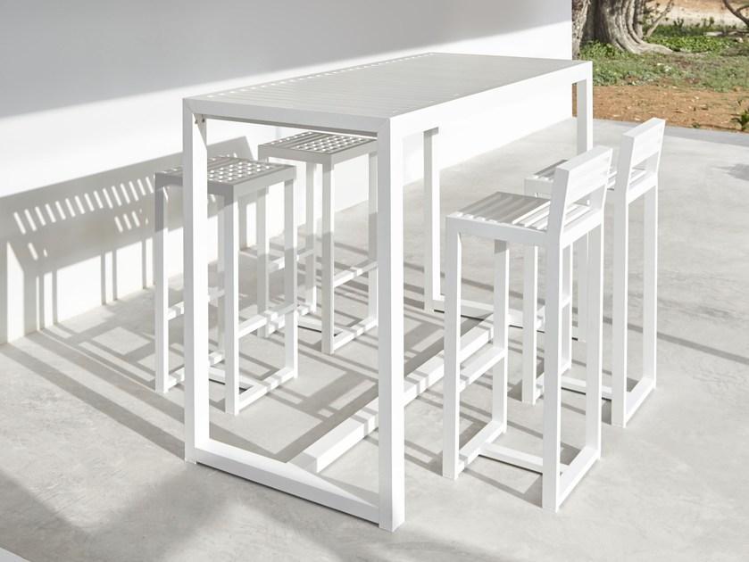 GANDIABLASCO Садовый стол из алюминия прямоугольной формы Dna sun-id-1490438 - Вид №4