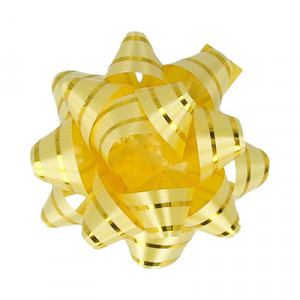 101 Бант-звездочка с золотой полосой 5 см 20/20 БЗ Grand Gift