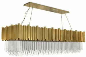 LUXXU Регулируемый хрустальный галогенный подвесной светильник Empire