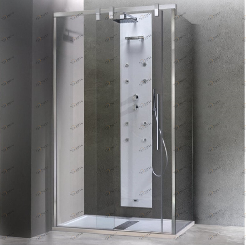 Душевой уголок Wing W01 100x90 см Karolitalia BLUBLEUWING01100X90