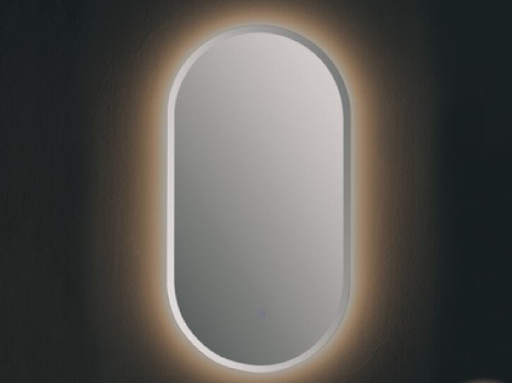 Овальное зеркало со встроенным настенным освещением Gaia Mobili Complements ARCH-00064343 - Вид №1
