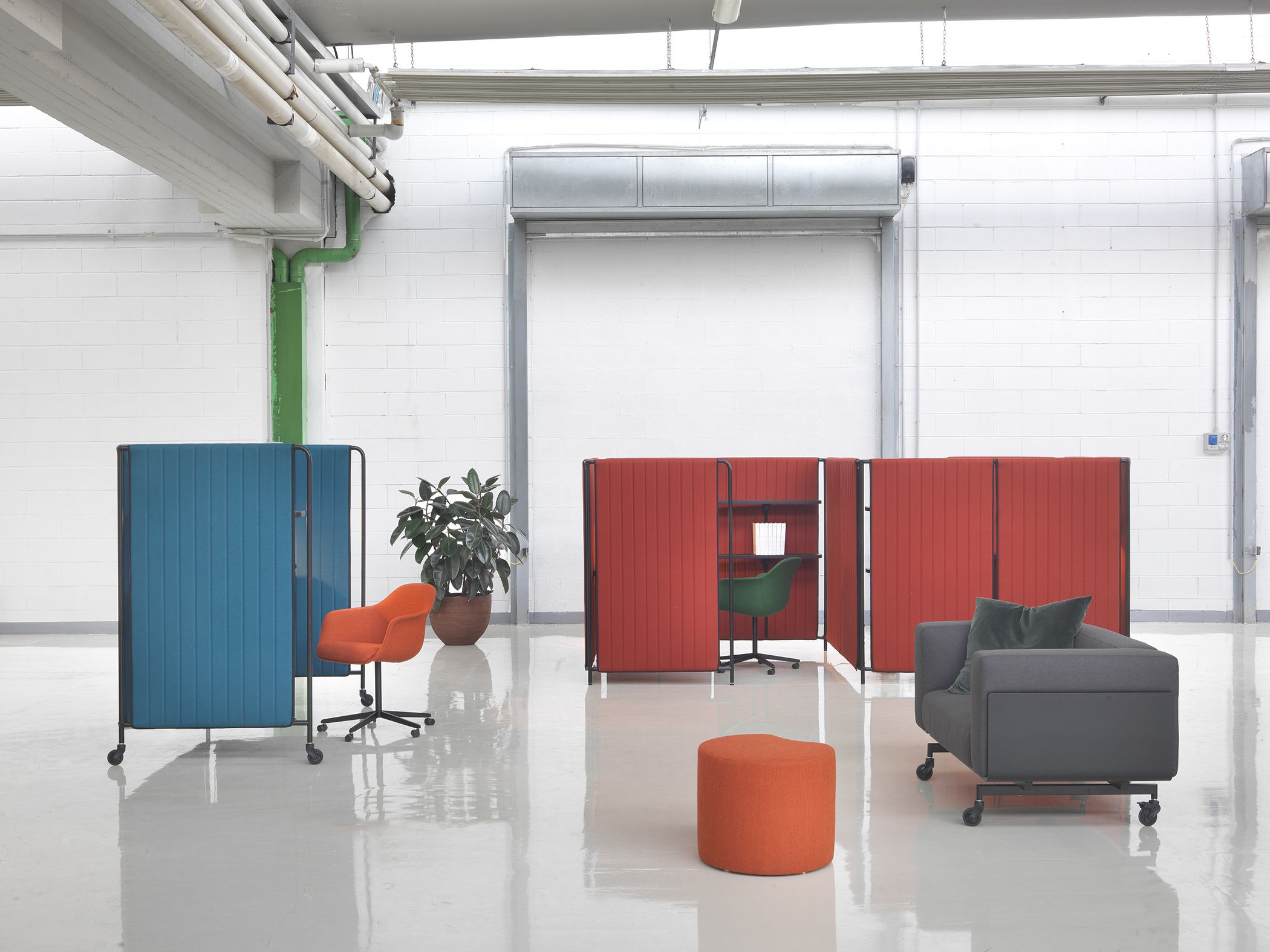 Модульная ткань круглый пуф Marelli APP ARCH-00051070 - Вид №7