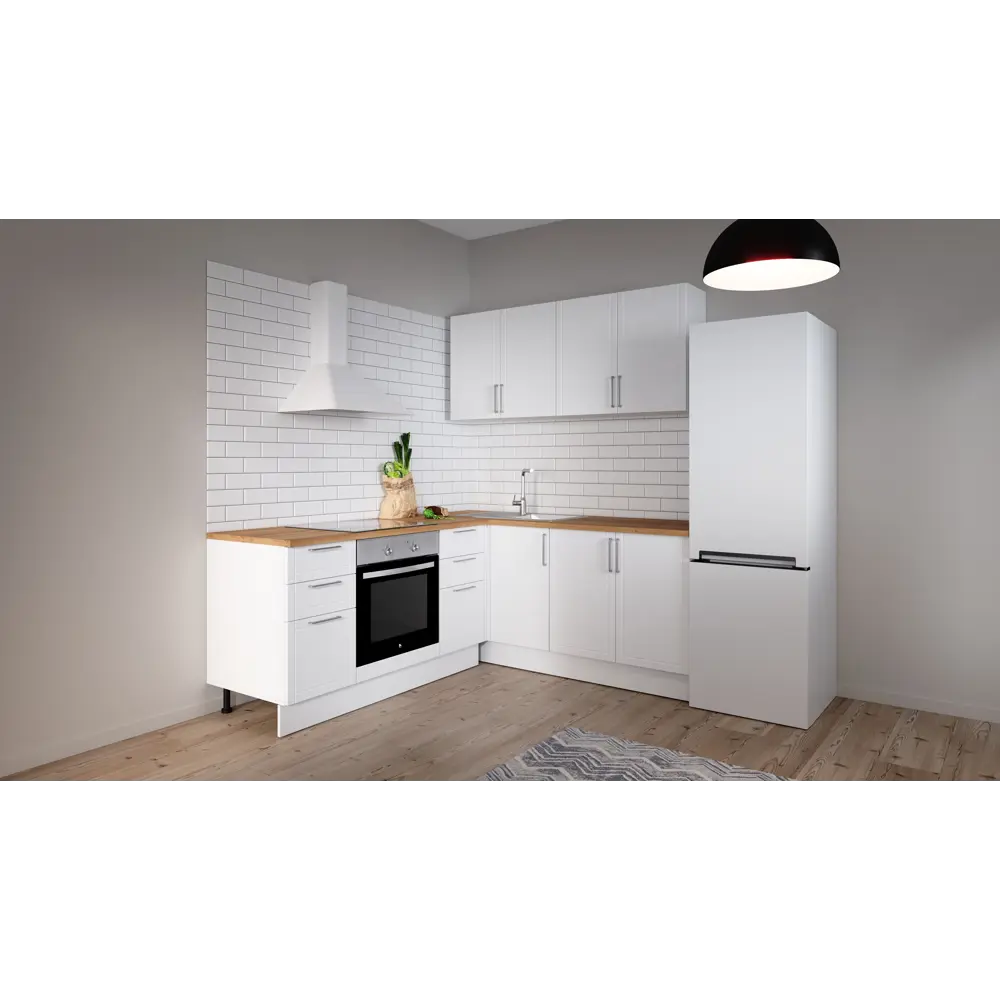 Навесной кухонный шкаф DELINIA Агидель белый 60х67.6х29 см 86586447 STLM-0887877 - Вид №8