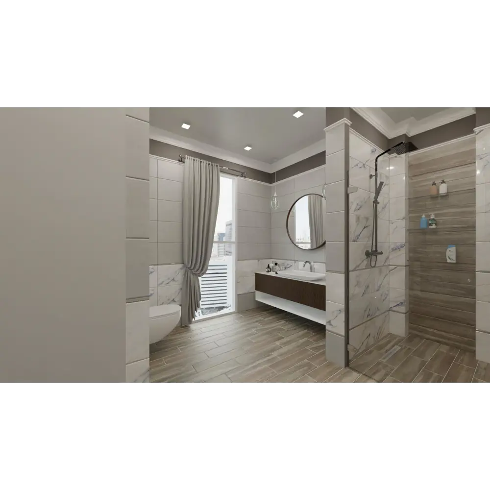 Керамогранит Roots Grey 14.8x59.7 см 1.35 м² цвет серый Santreyd STLM-2150822 - Вид №4