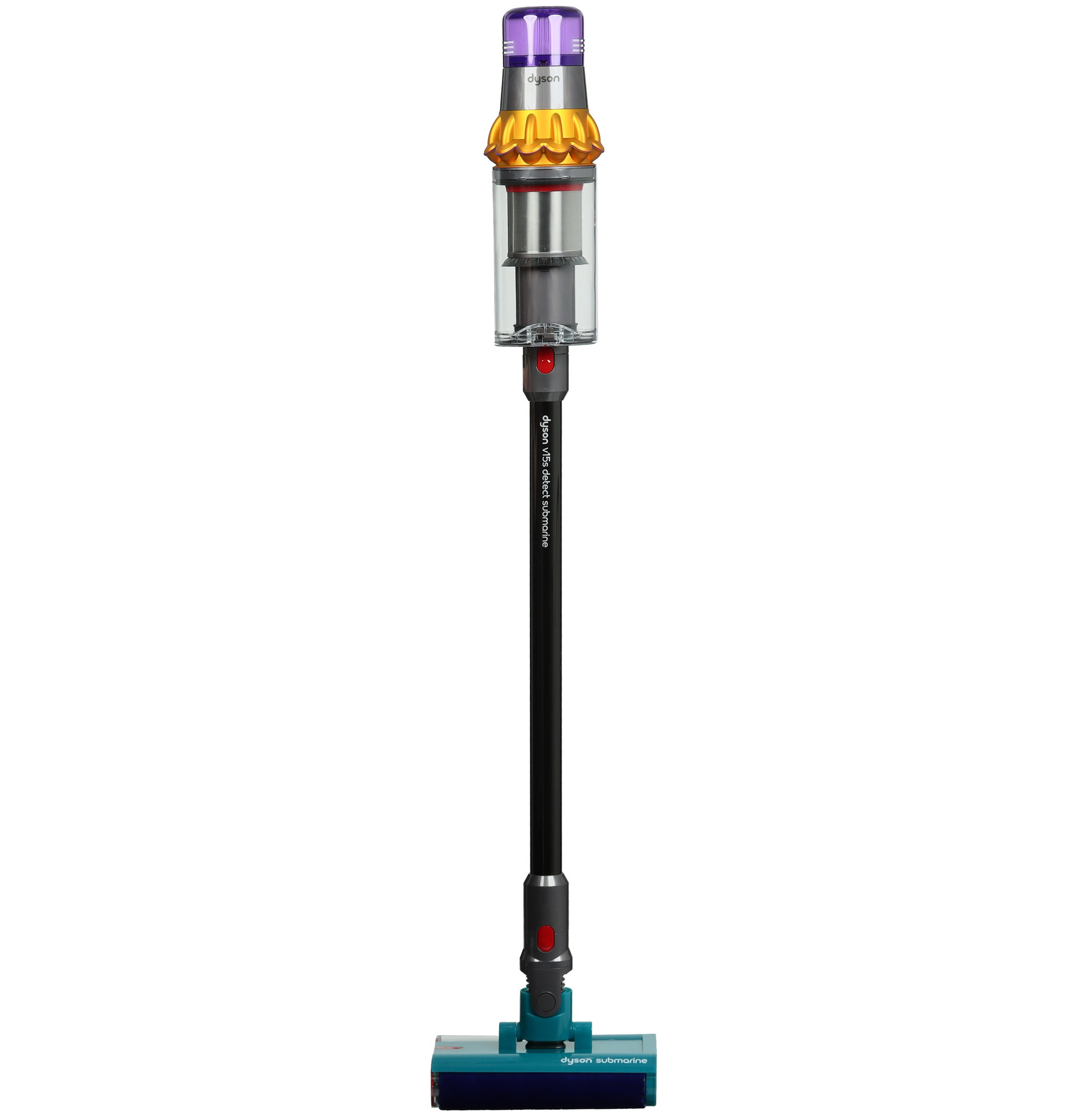 5470952 Моющий пылесос  вертикальный  Dyson V15 Detect Submarine  серый STDN-0024571 - Вид №2